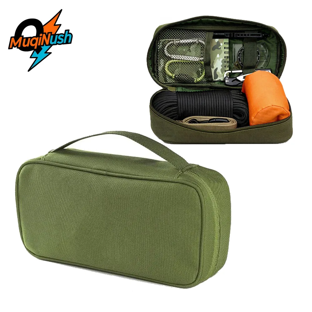 MuqiNush Portable Outdoor Gear Storage Bag, Tactical Equipment Organizer, Multi-Functional Camping Cycling EDC Tools Carry Pouch
MuqiNush Portable Outdoor Gear Storage Bag, Tactical Equipment Organizer, Multi-Functional Camping Cycling EDC Tools Carry Pouch