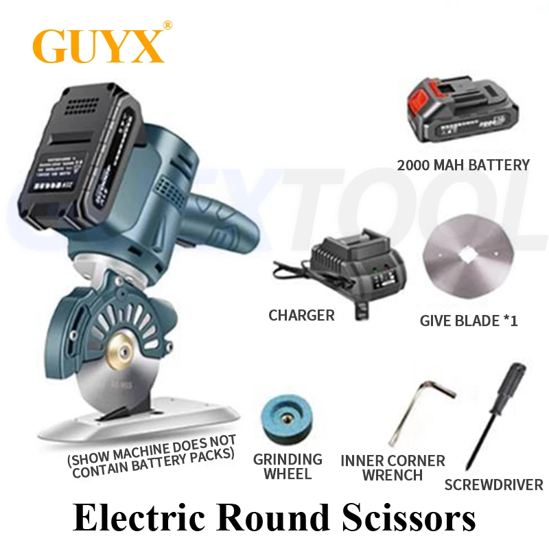 Portable 21V Lithium Battery Scissors Electric Handheld Carpet Leather Cutting Cloth Shearing Machine Roundutomatic Sharpening
Portable 21V Lithium Battery Scissors Electric Handheld Carpet Leather Cutting Cloth Shearing Machine Roundutomatic Sharpening