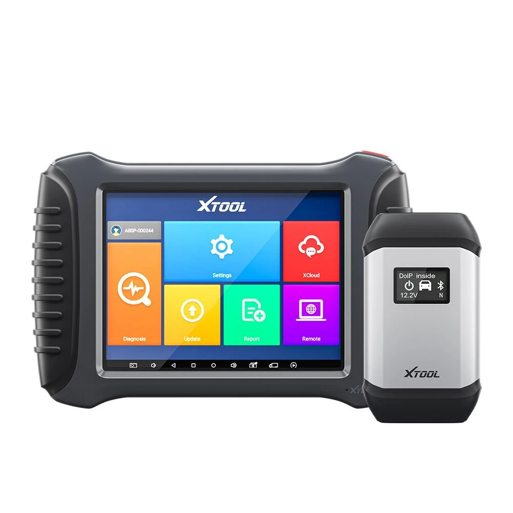 Инструмент полной диагностики XTOOL A80 Pro H6 Pro, поддержка онлайн-программирования
Инструмент полной диагностики XTOOL A80 Pro H6 Pro, поддержка онлайн-программирования