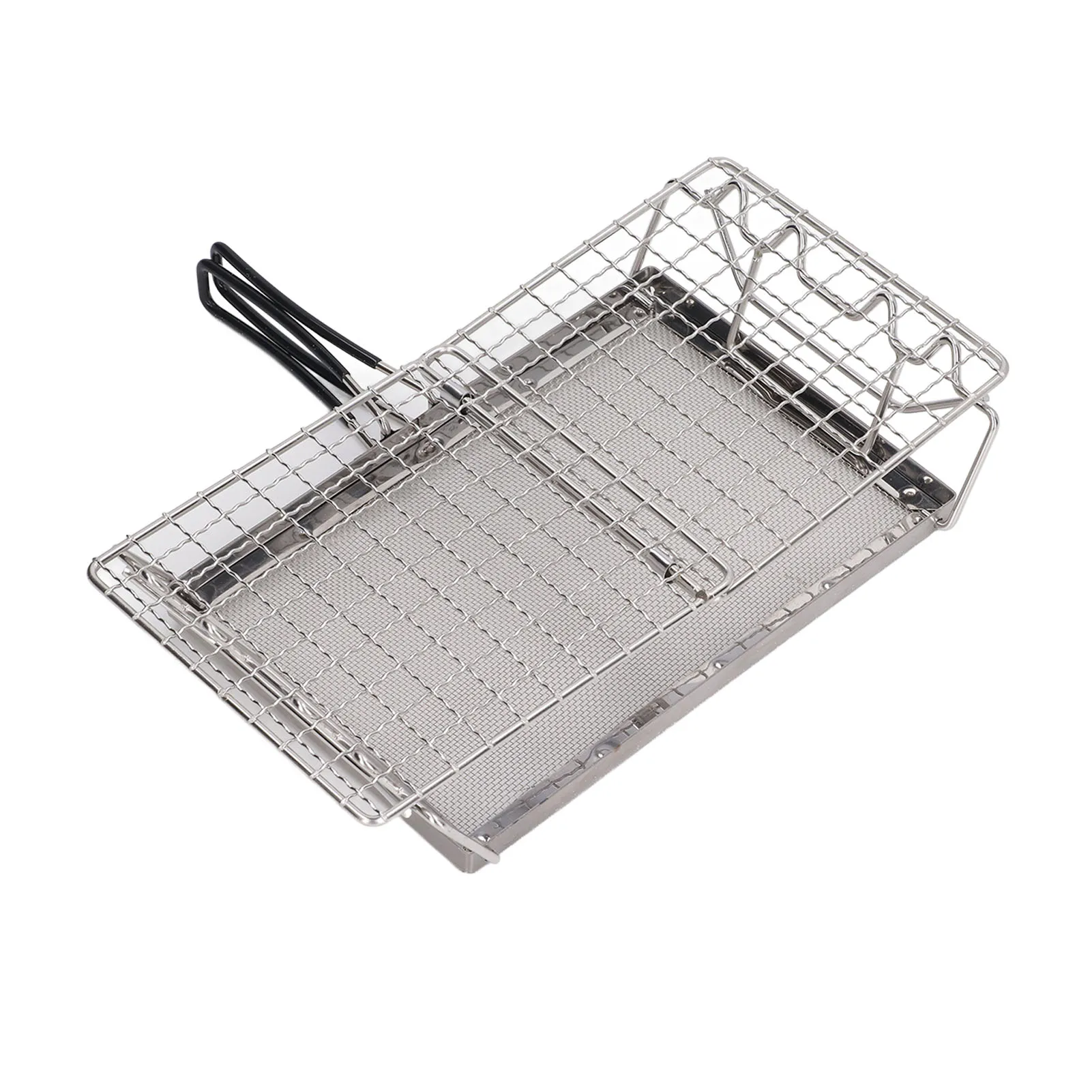 Camping Stove Toaster Foldable Portable Stable Structure Stainless Steel Outdoor Stovetop Toaster for Picnic
Camping Stove Toaster Foldable Portable Stable Structure Stainless Steel Outdoor Stovetop Toaster for Picnic