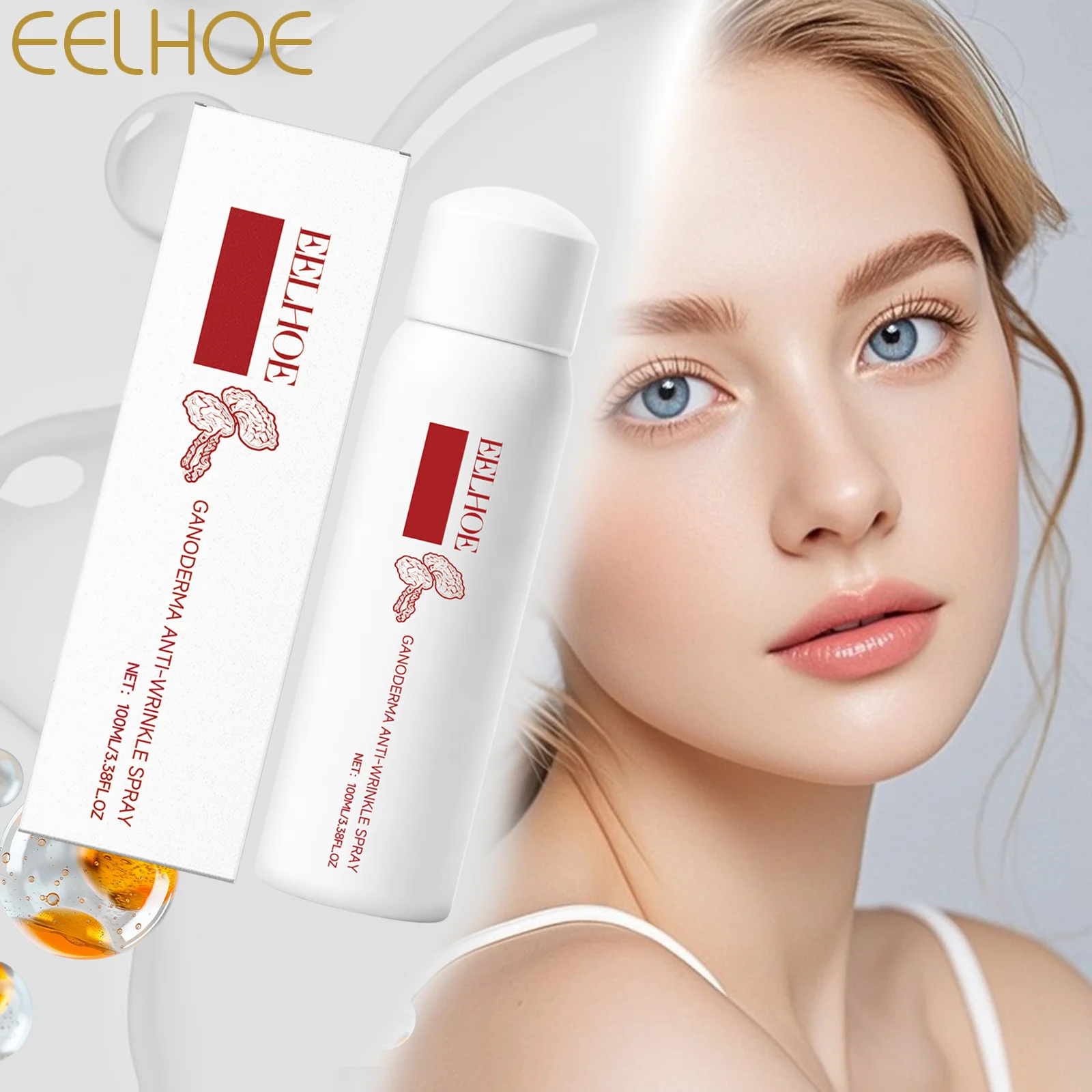 Reishi Mushroom Facial Spray Hydrating Toner with Hyaluronic Acid for Glowing Skin Makeup Setting Spray Face Mist for Dry Skin
Reishi Mushroom Facial Spray Hydrating Toner with Hyaluronic Acid for Glowing Skin Makeup Setting Spray Face Mist for Dry Skin