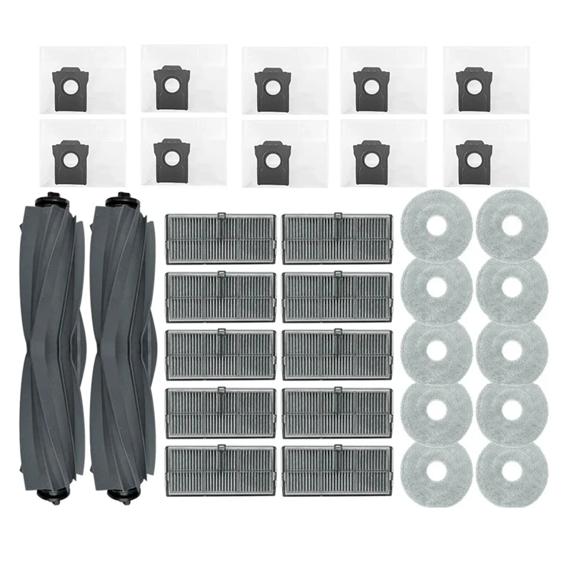 For Dreame X40 Pro Robot Vacuum Replacement Main Brush HEPA Filter Mop Pads Dust Bags Parts
For Dreame X40 Pro Robot Vacuum Replacement Main Brush HEPA Filter Mop Pads Dust Bags Parts