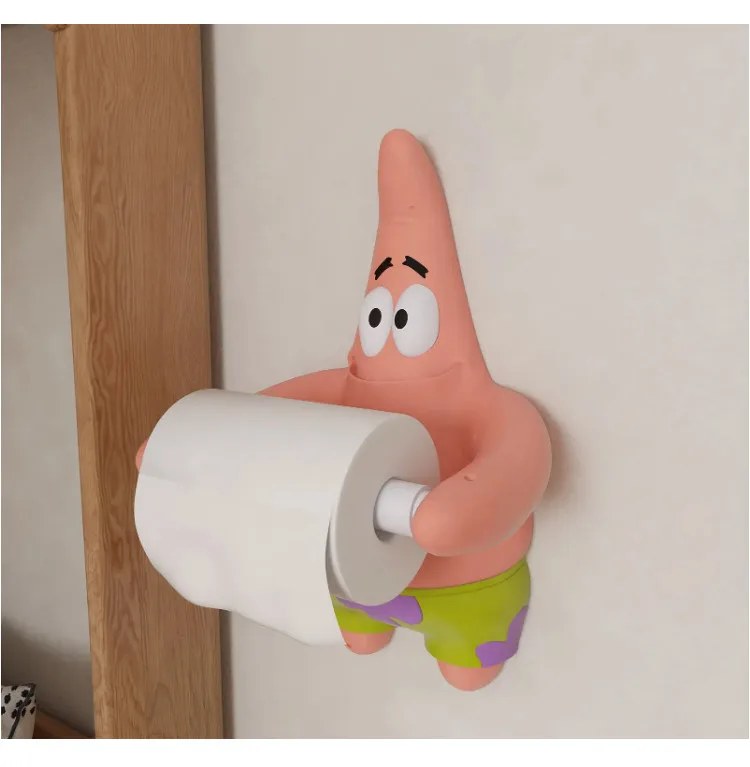 Anime Model Toys Gifts New Patrick Star Roll Paper Holder Kawaii Wall Mounted Roll Paper Holder Waterproof Soap Box Ornament
Anime Model Toys Gifts New Patrick Star Roll Paper Holder Kawaii Wall Mounted Roll Paper Holder Waterproof Soap Box Ornament