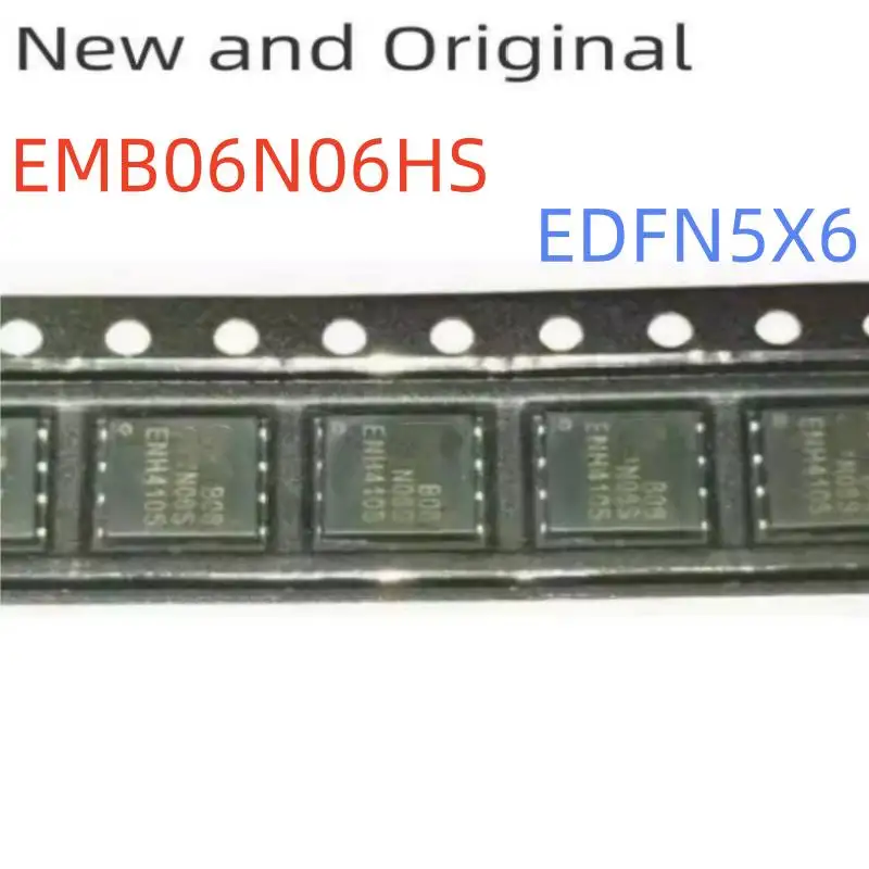 Emb06N06Hs Edfn5X6 Brand New Original N-Channel Logic Level Enhanced Field-Effect Transistor
Emb06N06Hs Edfn5X6 Brand New Original N-Channel Logic Level Enhanced Field-Effect Transistor