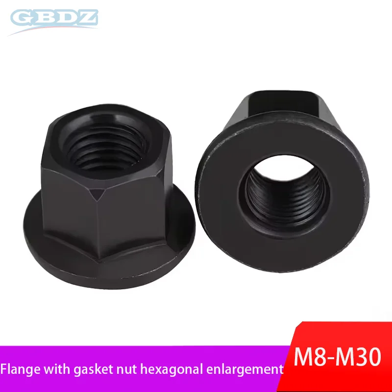 1-10PCS M8 M10 M12 M14 M16 M18 M20 M22 M24 M26 M28 M30Carbon steel Black enlarged hexagonal flange
1-10PCS M8 M10 M12 M14 M16 M18 M20 M22 M24 M26 M28 M30Carbon steel Black enlarged hexagonal flange