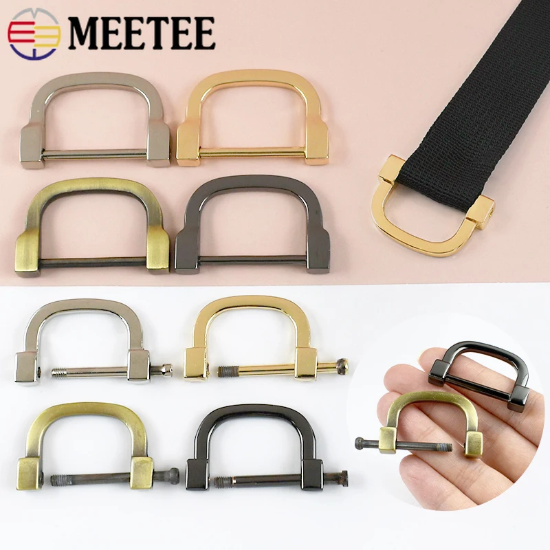 5/10Pcs Meetee 25/30mm Handbag D Ring Metal Buckle Chain Connect Hook Webbing Strap Detachable Screw Clasp Bag Adjuster Buckles
5/10Pcs Meetee 25/30mm Handbag D Ring Metal Buckle Chain Connect Hook Webbing Strap Detachable Screw Clasp Bag Adjuster Buckles