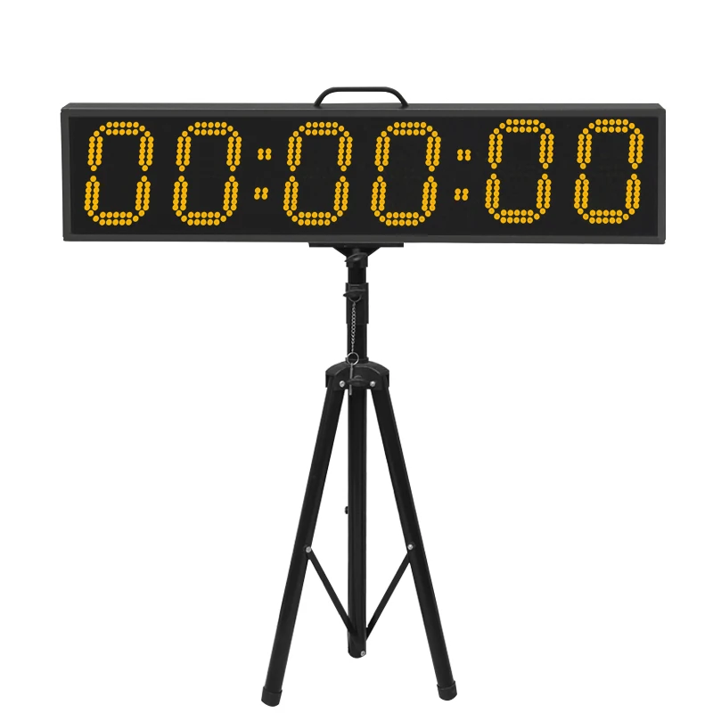 CHEETIE CP028 LED 6 Inch 6 Digits Double Sided Marathon Timer Big Racing Clock Sports Race Timer for Outdoor
CHEETIE CP028 LED 6 Inch 6 Digits Double Sided Marathon Timer Big Racing Clock Sports Race Timer for Outdoor