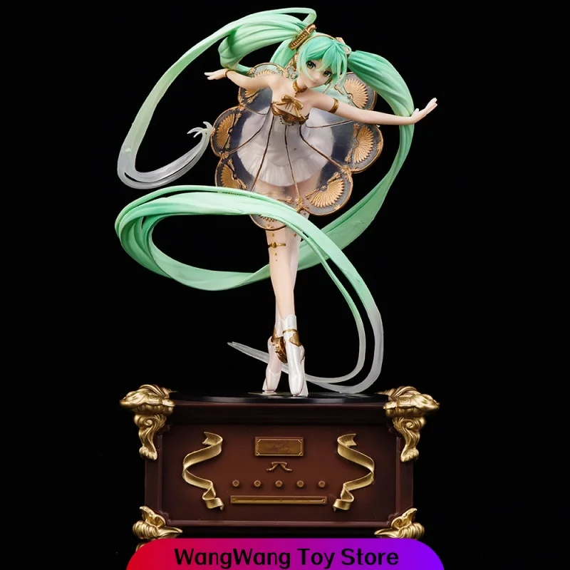 HOT Hatsune Miku Symphony 5th Anniversary Music Box 30cm Anime Figure Ornament Desktop Decoration Surprise Gift For Anime fans
HOT Hatsune Miku Symphony 5th Anniversary Music Box 30cm Anime Figure Ornament Desktop Decoration Surprise Gift For Anime fans