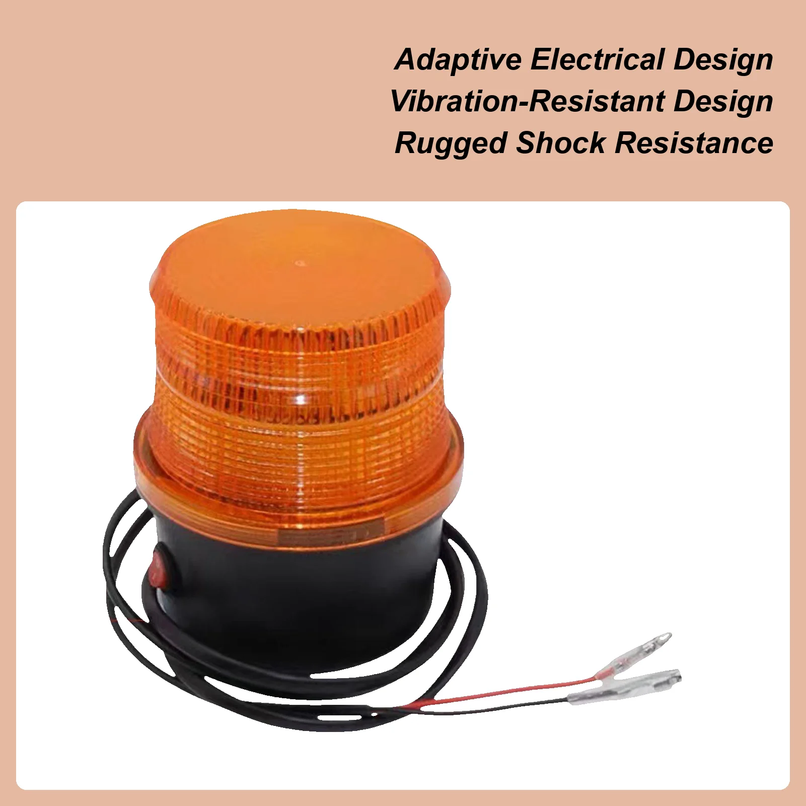 Strobe Light DC12-72V LED Alarm Safety Lamp Strobe Safety Light For Outdoor Truck Trailor Motorcycle Airport School Bus Mower
Strobe Light DC12-72V LED Alarm Safety Lamp Strobe Safety Light For Outdoor Truck Trailor Motorcycle Airport School Bus Mower