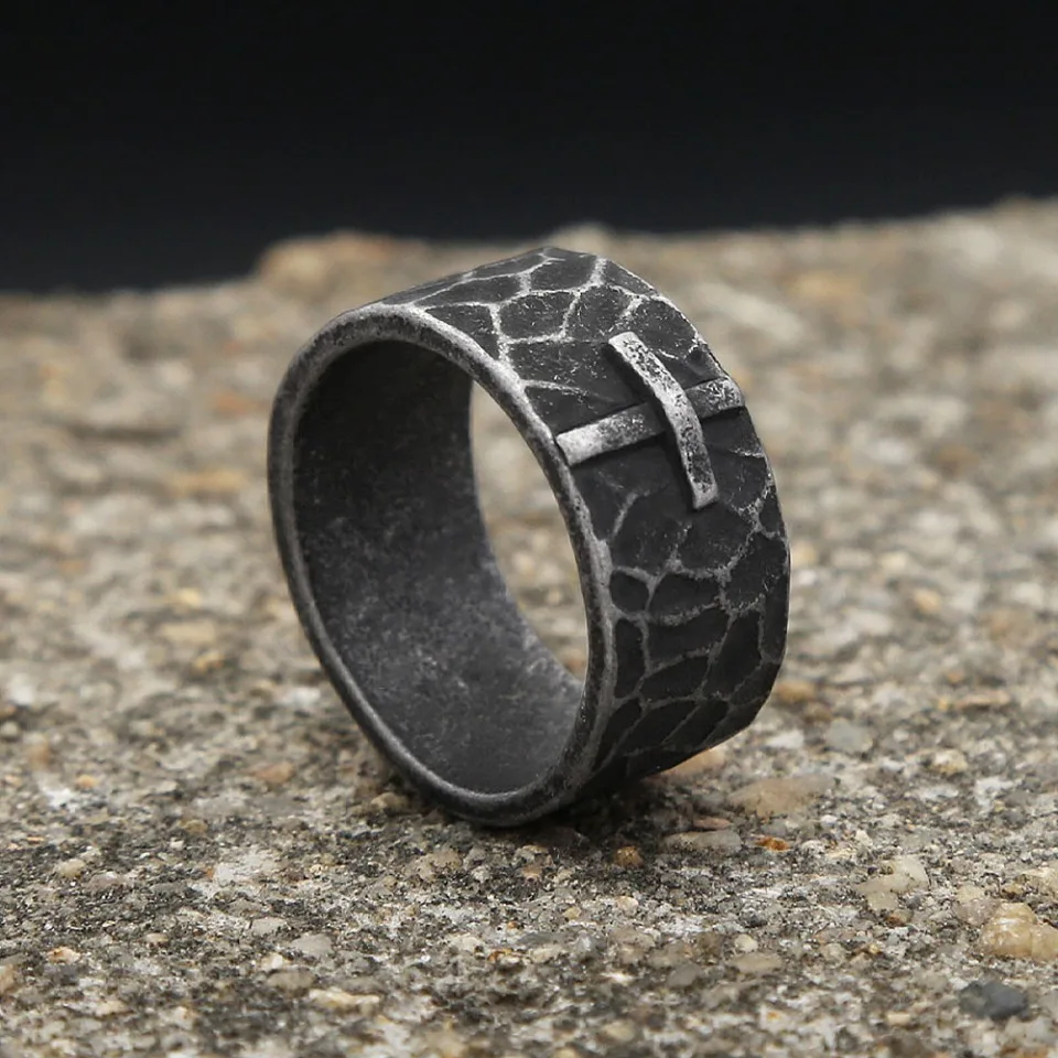 Gothic Vintage Stainless Steel Cross Rings For Men Women Punk Hip Hop Fashion Cross Simple Ring Biker Jewelry Gifts Dropshipping
Gothic Vintage Stainless Steel Cross Rings For Men Women Punk Hip Hop Fashion Cross Simple Ring Biker Jewelry Gifts Dropshipping