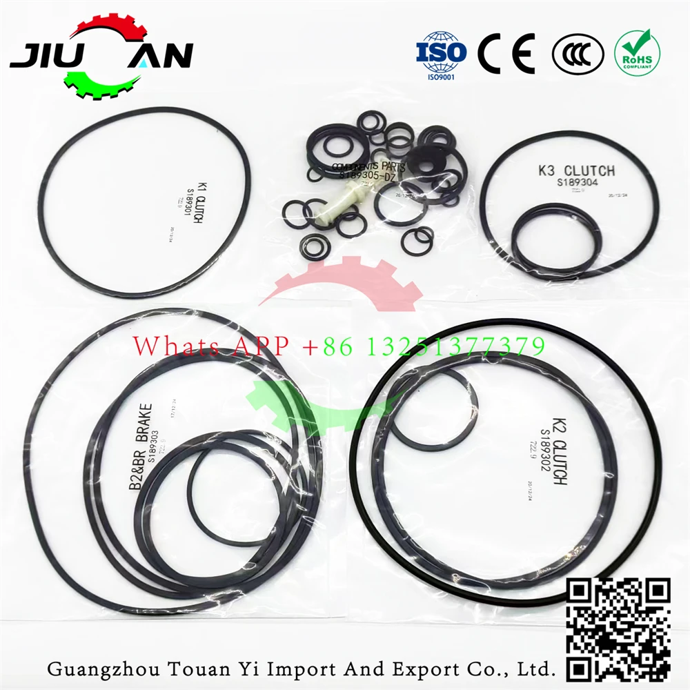 722.9 Комплект уплотнительных колец автоматической коробки передач для Mercedes-Benz
722.9 Комплект уплотнительных колец автоматической коробки передач для Mercedes-Benz