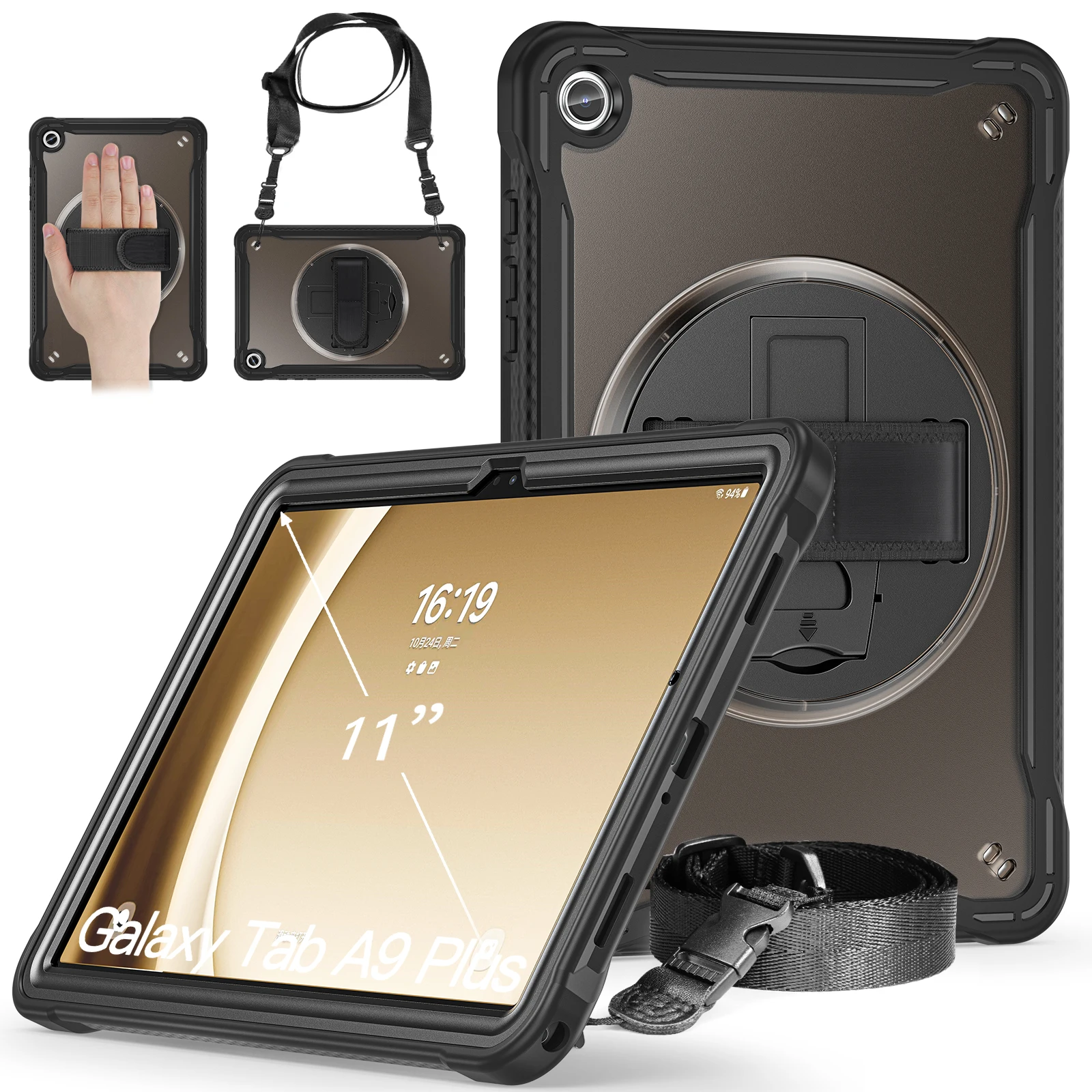 Гибридный чехол повышенной прочности для Samsung Galaxy Tab A9 Plus 2023 11 дюймов SM-X210 X215 X216, вращающийся чехол-подставка, противоударный ремешок на плечо
Гибридный чехол повышенной прочности для Samsung Galaxy Tab A9 Plus 2023 11 дюймов SM-X210 X215 X216, вращающийся чехол-подставка, противоударный ремешок на плечо