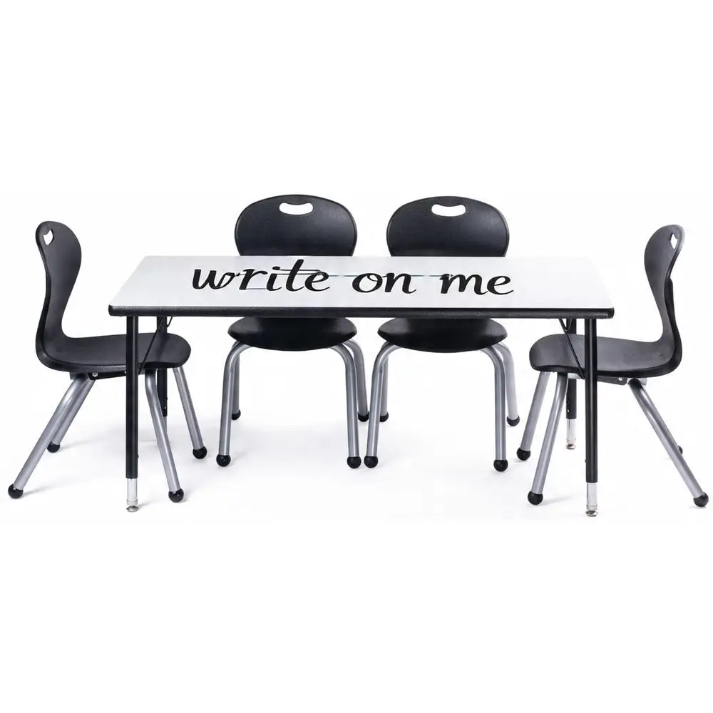 Adjustable Height Dry Erase Table 24x48 for Schools and Commercial Spaces with Luxury Chairs
Adjustable Height Dry Erase Table 24x48 for Schools and Commercial Spaces with Luxury Chairs