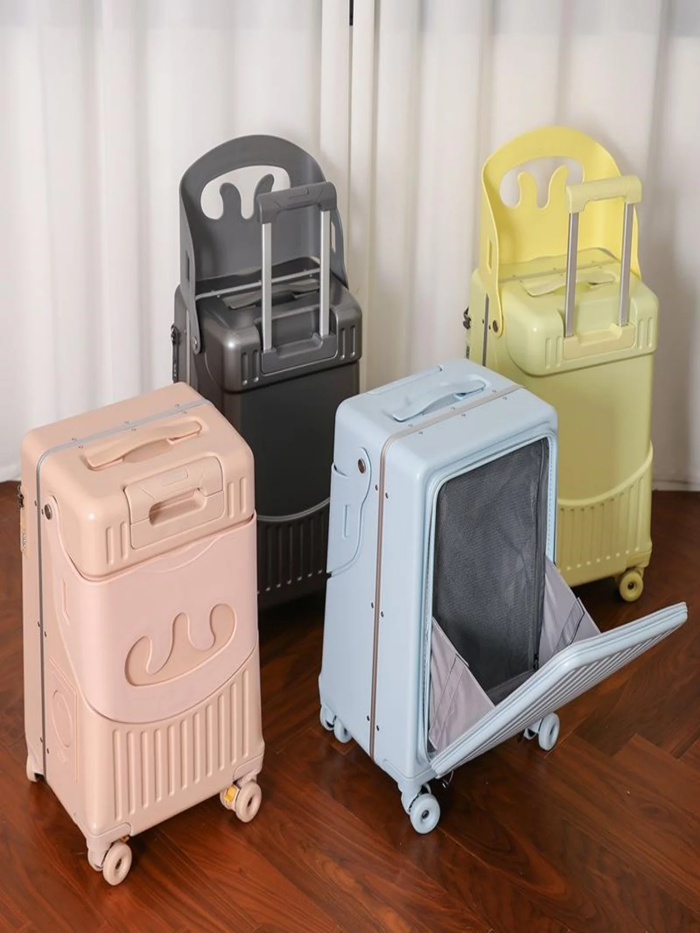 Children's Travel Lage Pullman Carry-On Bag 20 Inch Front Opening Universal Wheels Casual Travel ABS+PC ex
Children's Travel Lage Pullman Carry-On Bag 20 Inch Front Opening Universal Wheels Casual Travel ABS+PC ex