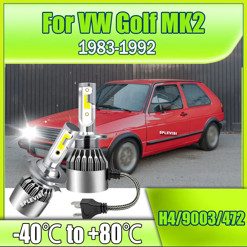 2Pc H4 9003 Hi/Low Car LED Headlight Bulbs Headlamps 12V IP67 For VW Golf MK2 1983 1984 1985 1986 1987 1988 1989 1990 1991 1992
2Pc H4 9003 Hi/Low Car LED Headlight Bulbs Headlamps 12V IP67 For VW Golf MK2 1983 1984 1985 1986 1987 1988 1989 1990 1991 1992