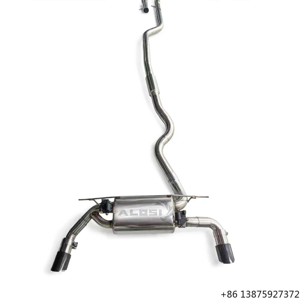 SUS304 Stainless Steel Cat-Back Exhaust with Valve for 440i F32 F33 F36 B58 3.0T 2016-2020 OEM Fit Design
SUS304 Stainless Steel Cat-Back Exhaust with Valve for 440i F32 F33 F36 B58 3.0T 2016-2020 OEM Fit Design