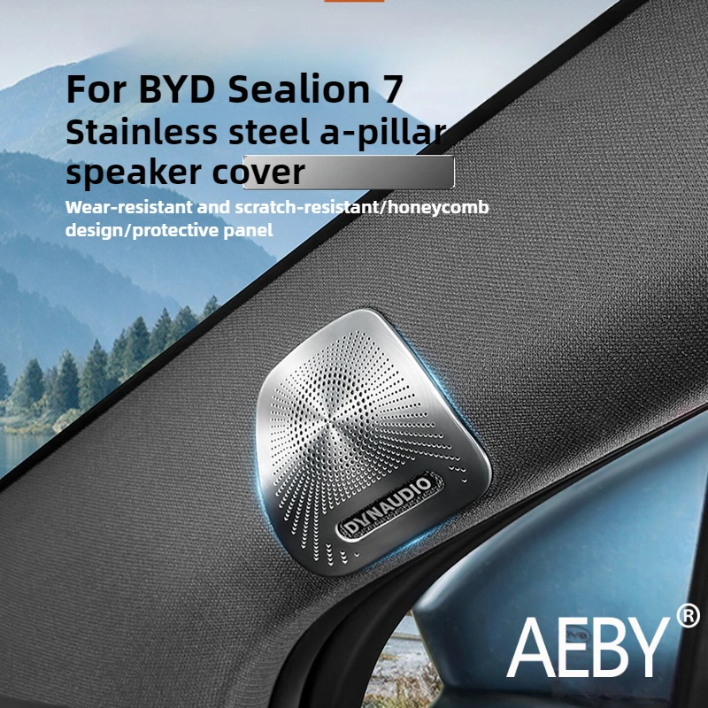 AEBY For BYD Sealion 7 2024 A Pillar Speaker Grille, Car Audio Cover, Tweeter Trim Panel, Easy Installation Interior Accessories
AEBY For BYD Sealion 7 2024 A Pillar Speaker Grille, Car Audio Cover, Tweeter Trim Panel, Easy Installation Interior Accessories
