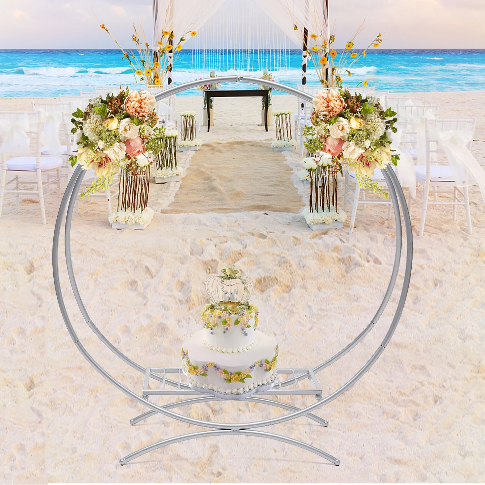 77cm Round Balloon Arch Kit, Round Stand for Wedding Birthday Photo Background Party Supplies Decorations
77cm Round Balloon Arch Kit, Round Stand for Wedding Birthday Photo Background Party Supplies Decorations