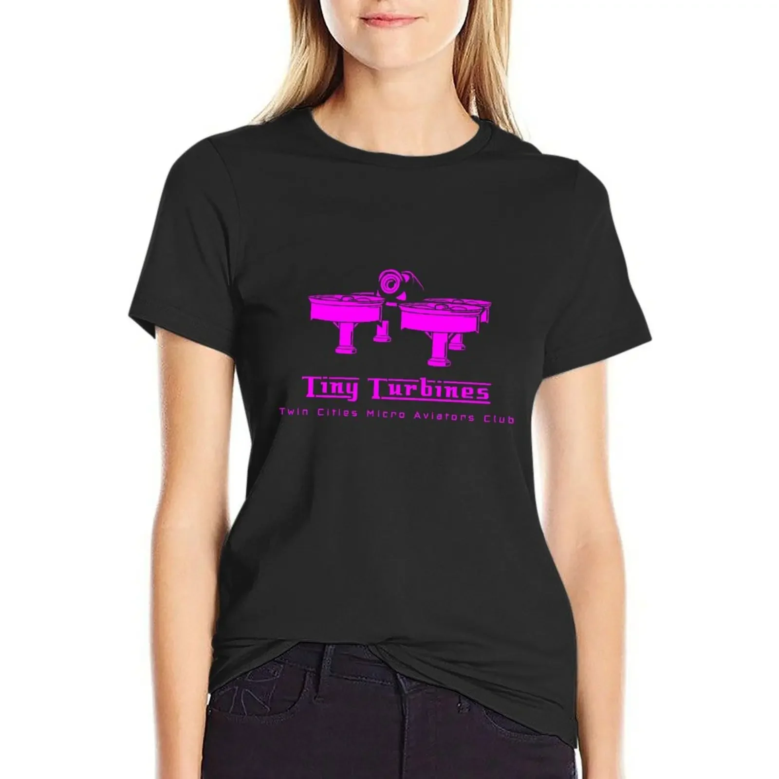 Tiny Turbines Big Logo T-Shirt hippie clothes new edition customs design your own anime Women t-shirts
Tiny Turbines Big Logo T-Shirt hippie clothes new edition customs design your own anime Women t-shirts
