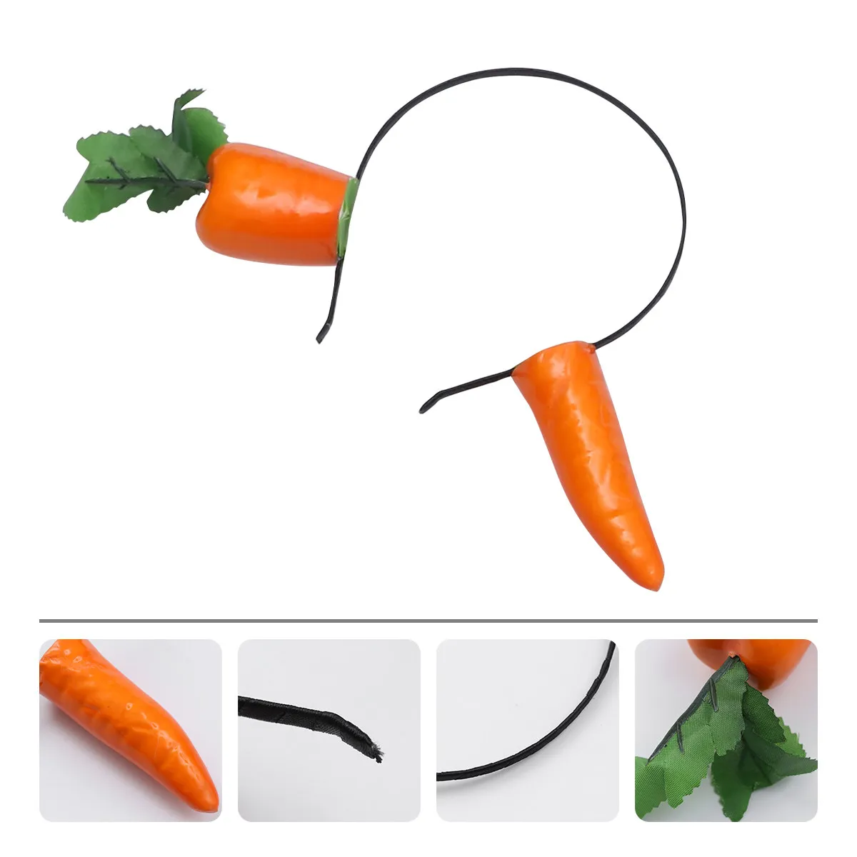 Carrot Decorative Hair Hoop Soft Fabric Headwear for Women Girls Party Festival Halloween Costume Accessory Fun Mood Boosting
Carrot Decorative Hair Hoop Soft Fabric Headwear for Women Girls Party Festival Halloween Costume Accessory Fun Mood Boosting
