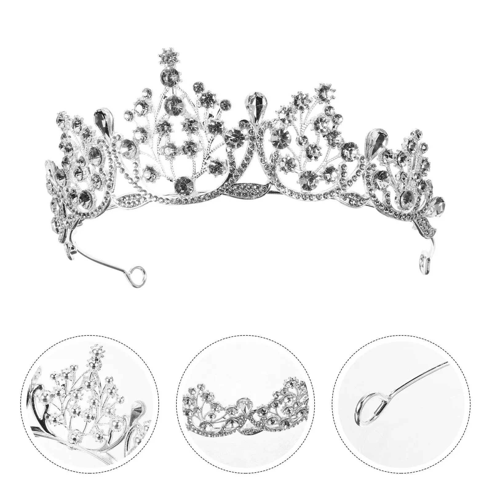 Rhinestone Butterfly Bow Crown Tiara Bridal Headband Wedding Hairpiece Party Girl Headdress Elegant Crystal Decoration
Rhinestone Butterfly Bow Crown Tiara Bridal Headband Wedding Hairpiece Party Girl Headdress Elegant Crystal Decoration
