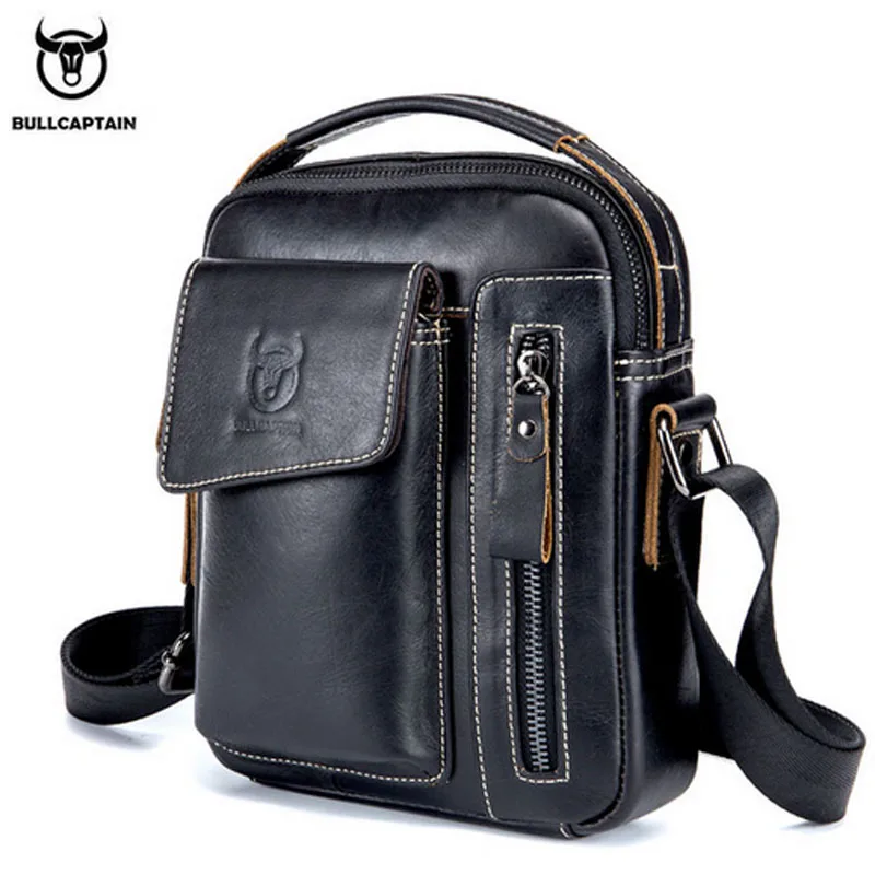 BULLCAPTAIN Genuine Leather Men Messenger Bag Casual Crossbody Bag Business Men's Handbag Bags for gift brand shoulder bag
BULLCAPTAIN Genuine Leather Men Messenger Bag Casual Crossbody Bag Business Men's Handbag Bags for gift brand shoulder bag