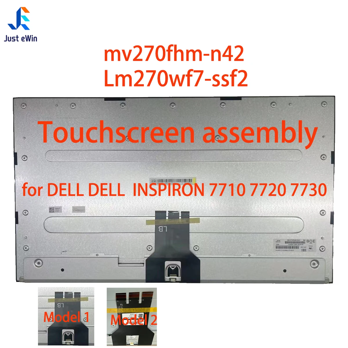 27-дюймовый сенсорный экран AIO ЖК-дисплей MV270FHM N42 LM270WF7 SSF2 замена для DELL INSPIRON 7710 7720 7730
27-дюймовый сенсорный экран AIO ЖК-дисплей MV270FHM N42 LM270WF7 SSF2 замена для DELL INSPIRON 7710 7720 7730