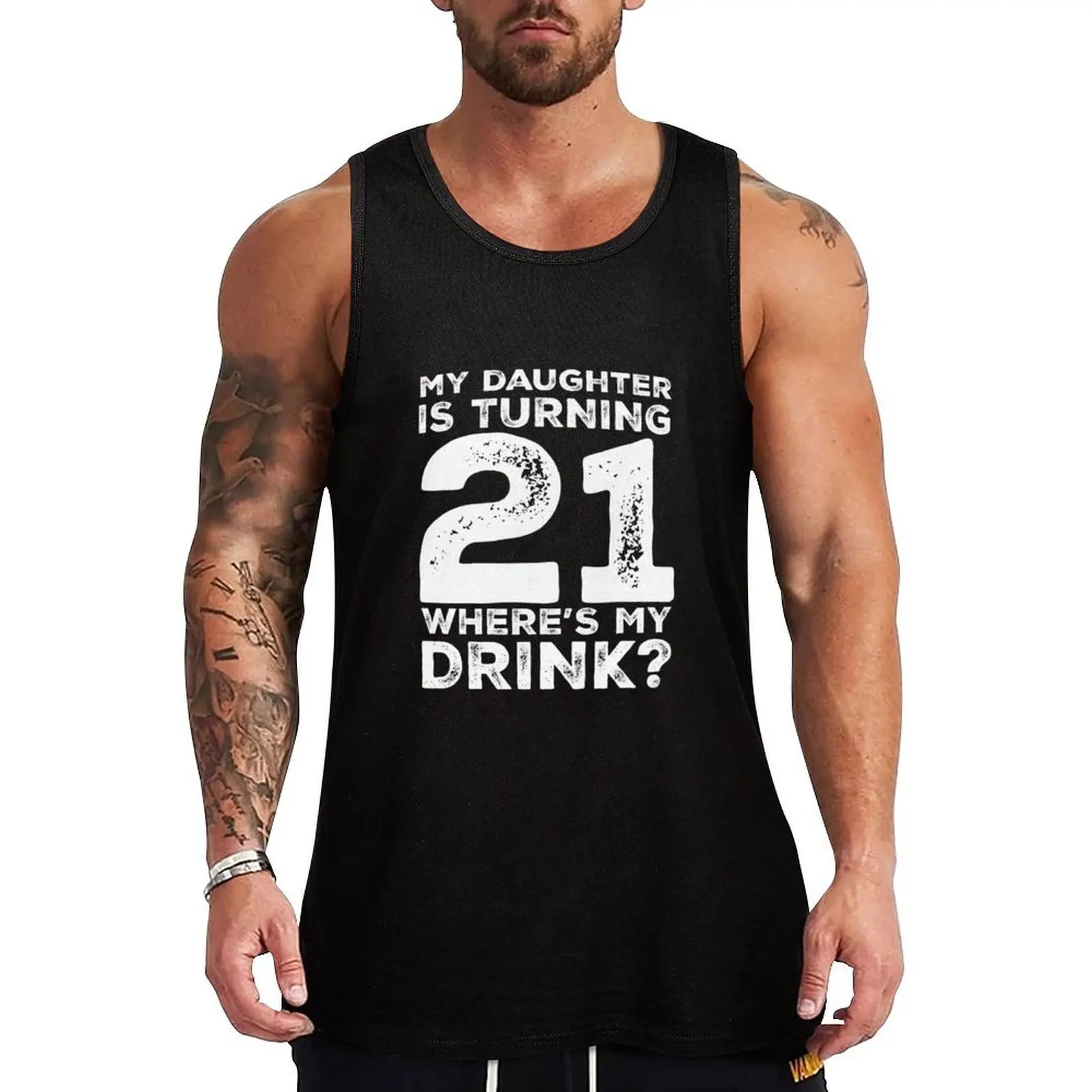 My Daughter Is Turning 21 Wheres My Drink Tee 21st Birthday For Dad Mom 21 Year Old Daughter Tank Top
My Daughter Is Turning 21 Wheres My Drink Tee 21st Birthday For Dad Mom 21 Year Old Daughter Tank Top