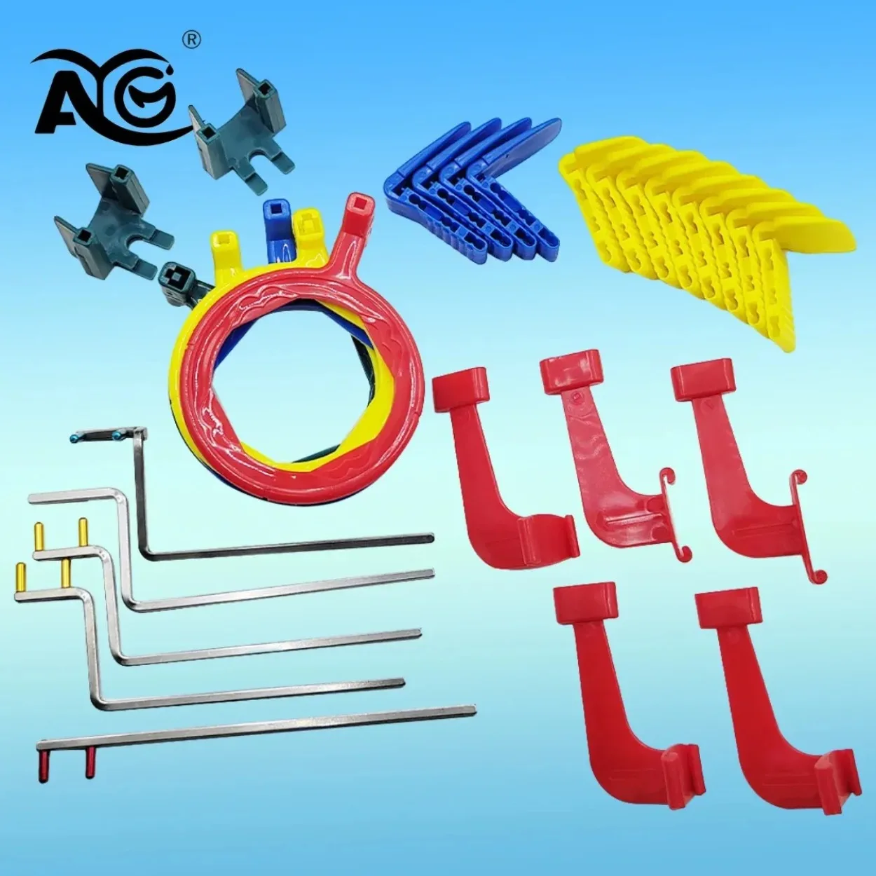 AG Dental Intra Oral X-Ray Film Positioning System Complete Colorful Aiming Rings Indicator Arms Bite Blocks Position Kit 1Set
AG Dental Intra Oral X-Ray Film Positioning System Complete Colorful Aiming Rings Indicator Arms Bite Blocks Position Kit 1Set