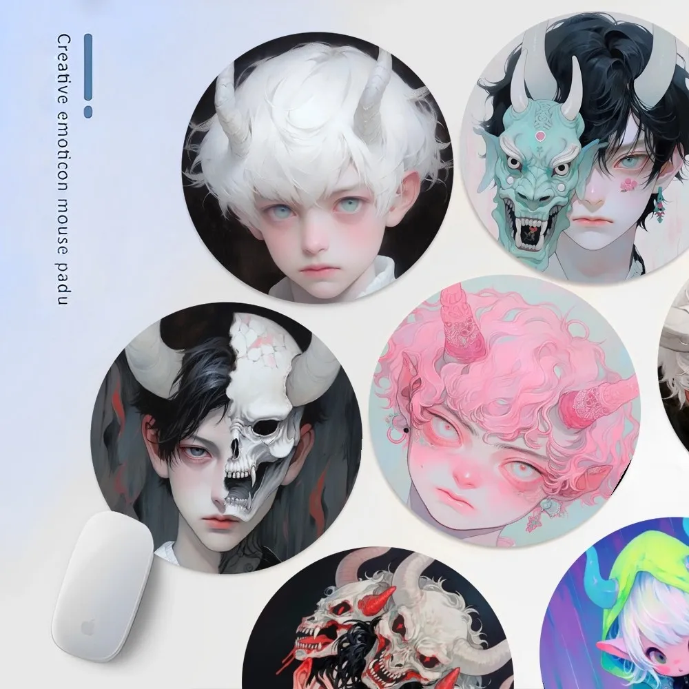 Dark Demon World Demon Child Mousepad INS Tide Round Keyboard Mat Table Mat Students Cabinet Gamer Desktop Mousepad Cup Mats
Dark Demon World Demon Child Mousepad INS Tide Round Keyboard Mat Table Mat Students Cabinet Gamer Desktop Mousepad Cup Mats