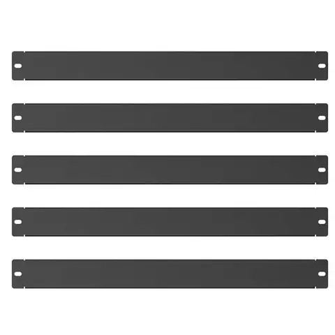 Blank Rack Mount Panel 1U Blank Panes With Venting-5 Pack For Server Rack Enclosure Or Network Cabinet Spacer
