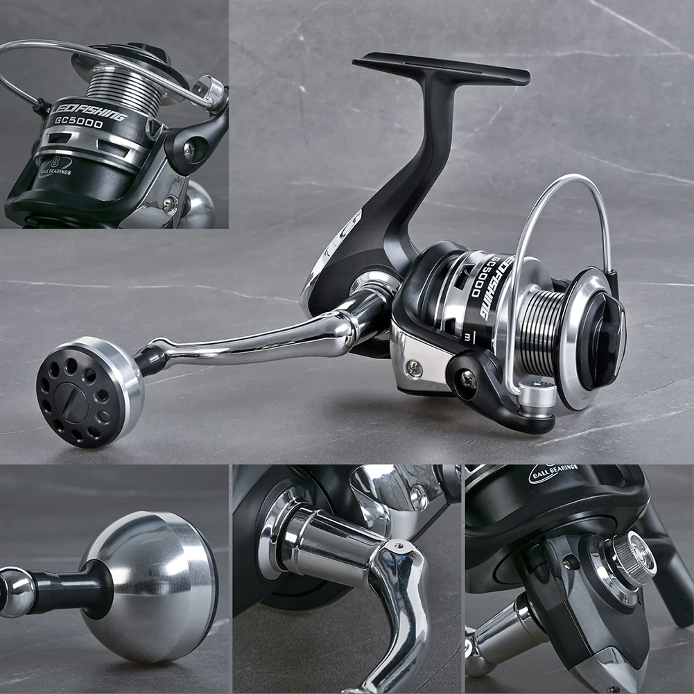 YOUZI Spinning Fishing Reel Metal Wire Cup 5.1:1 / 5.5:1 High Speed Ratio For Outdoor Freshwater Saltwater 190g / 258g / 289g
YOUZI Spinning Fishing Reel Metal Wire Cup 5.1:1 / 5.5:1 High Speed Ratio For Outdoor Freshwater Saltwater 190g / 258g / 289g