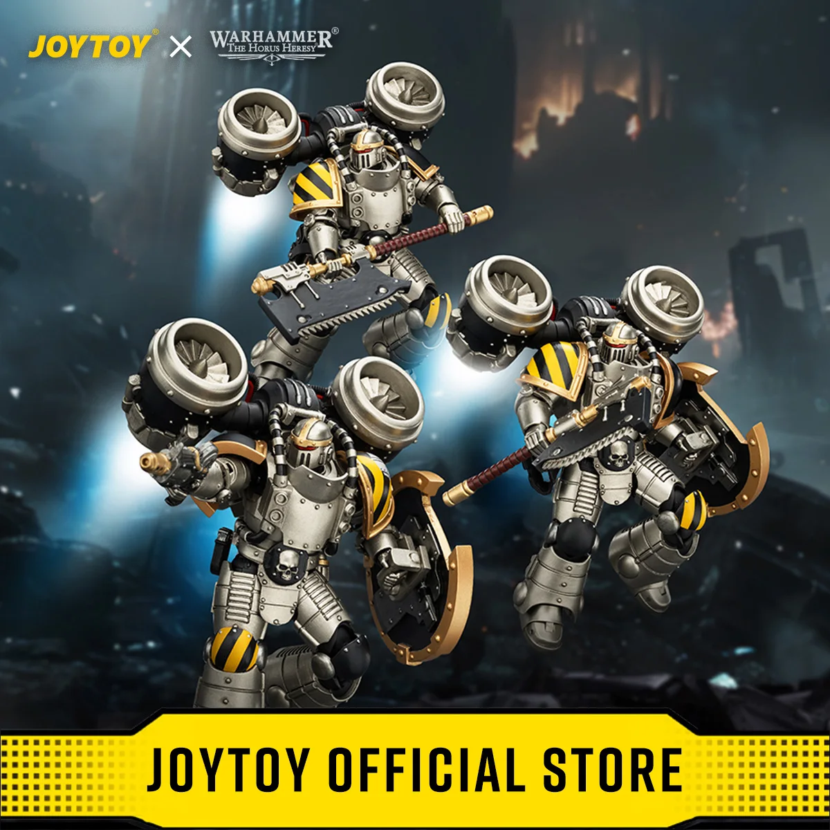 JOYTOY Warhammer "The Horus Heresy" 1/18 Action Figures Iron Warriors MkII Assault Sergeant MkII Assault Legionary
JOYTOY Warhammer "The Horus Heresy" 1/18 Action Figures Iron Warriors MkII Assault Sergeant MkII Assault Legionary