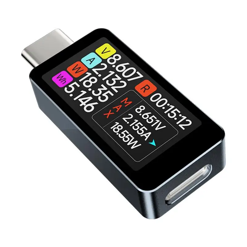 USB Current Meter High-Precision USB Load Tester USB Digital Tester Current Voltage Tester Practical USB Tester Tool For Voltage
USB Current Meter High-Precision USB Load Tester USB Digital Tester Current Voltage Tester Practical USB Tester Tool For Voltage