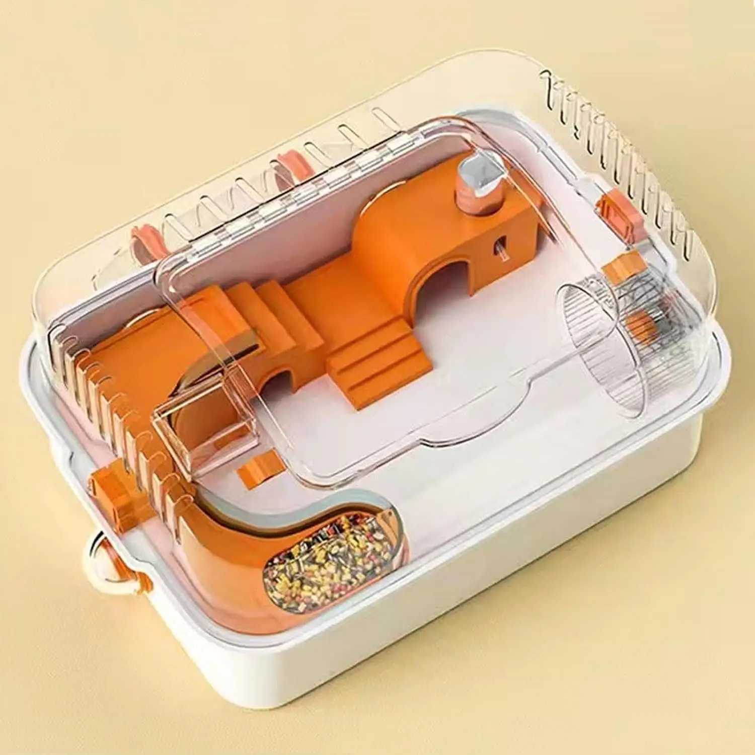 Hamster Cage Platform Plastic, DIY Pet Playpen Kennel for 1-2 Hamster, ABS Plastic Material, for Hamsters and Golden Mice
Hamster Cage Platform Plastic, DIY Pet Playpen Kennel for 1-2 Hamster, ABS Plastic Material, for Hamsters and Golden Mice