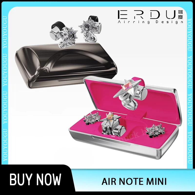 ERDU Air Note Mini Earclip Earphones Earring Ornaments Wireless Bluetooth Earphones Call Noise Reduction Waterproof Girls' Gifts
ERDU Air Note Mini Earclip Earphones Earring Ornaments Wireless Bluetooth Earphones Call Noise Reduction Waterproof Girls' Gifts