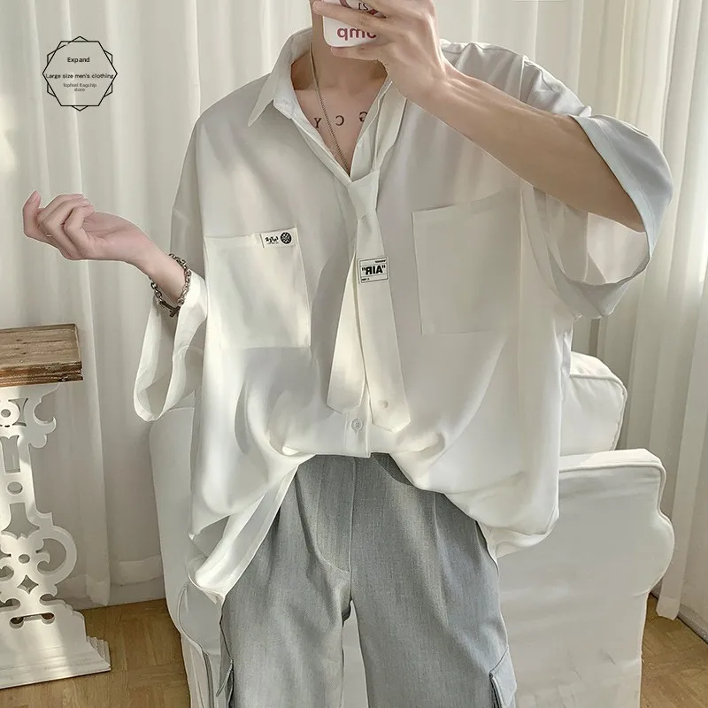 Летняя тонкая футболка из ледяного шелка для мужчин, солнцезащитная, модная, бренд Haome, однотонная, свободного кроя...
Летняя тонкая футболка из ледяного шелка для мужчин, солнцезащитная, модная, бренд Haome, однотонная, свободного кроя...