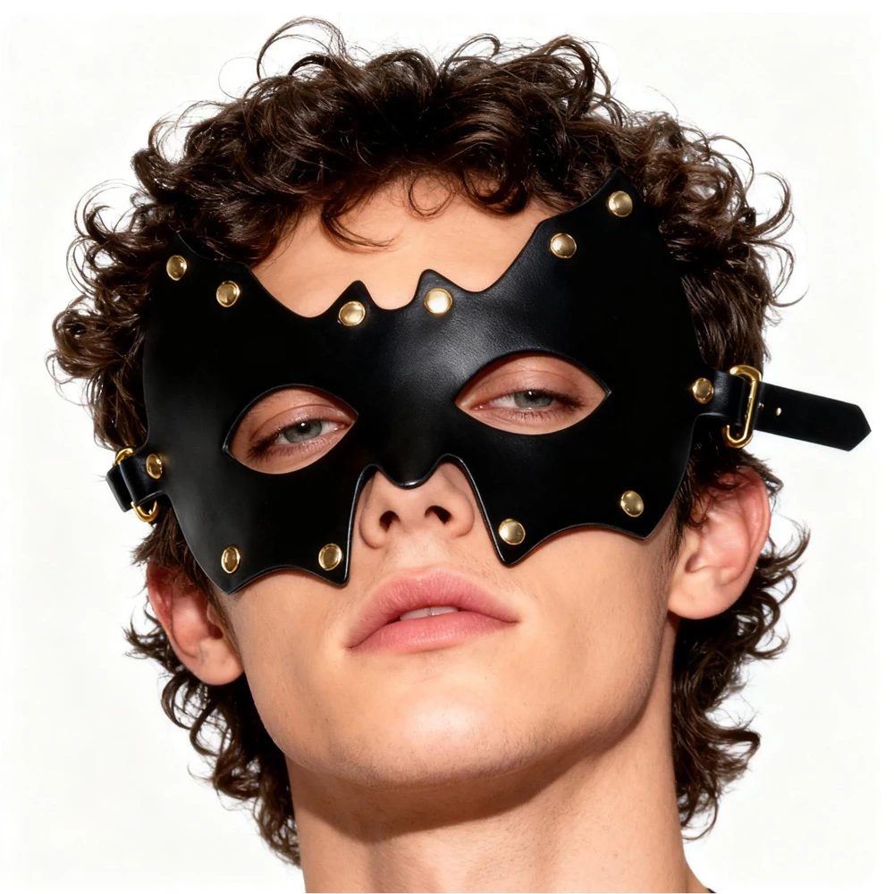 Adult Bat Shape Mask Cosplay Pu Leather Eye Face Masks Halloween Masquerade Carnival Bar Dress Up Party Costume Props
Adult Bat Shape Mask Cosplay Pu Leather Eye Face Masks Halloween Masquerade Carnival Bar Dress Up Party Costume Props