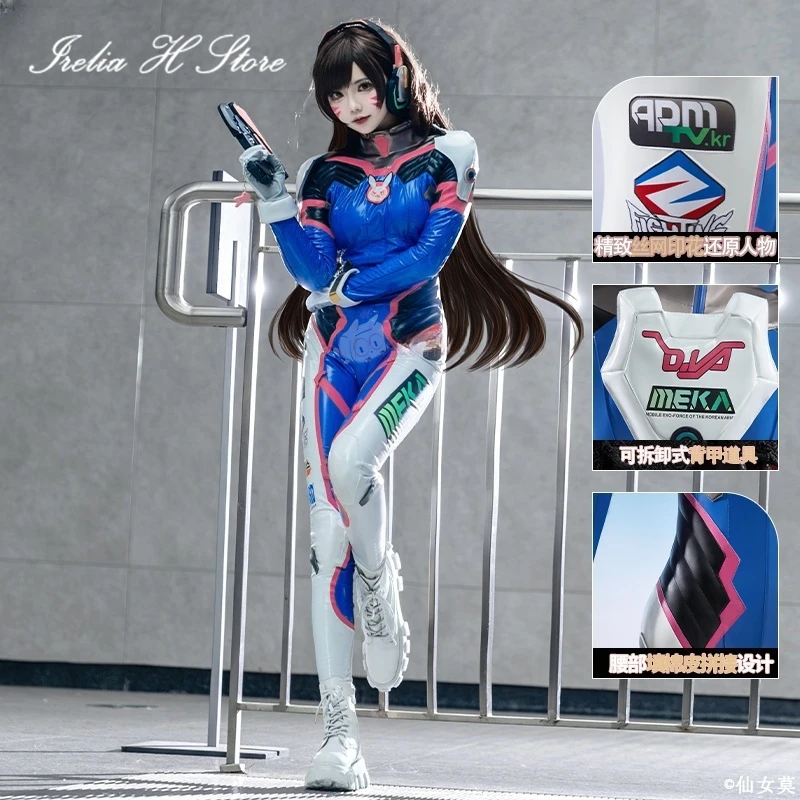 pre sale Irelia H Store dva cosplay costume women dva jumpsuit classical skin Song Hana Game Halloween costumes
pre sale Irelia H Store dva cosplay costume women dva jumpsuit classical skin Song Hana Game Halloween costumes
