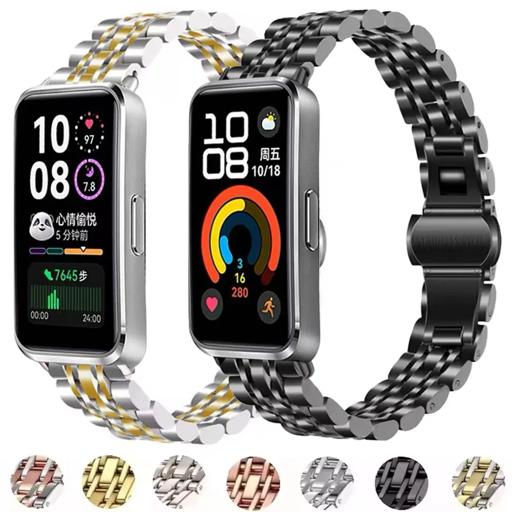 Metal Strap For Huawei Band 10 9 8 Smartwatch Stainless Steel Replaceable Bracelet Wristband For Huawei Band 8/9/10 Accessories
Metal Strap For Huawei Band 10 9 8 Smartwatch Stainless Steel Replaceable Bracelet Wristband For Huawei Band 8/9/10 Accessories