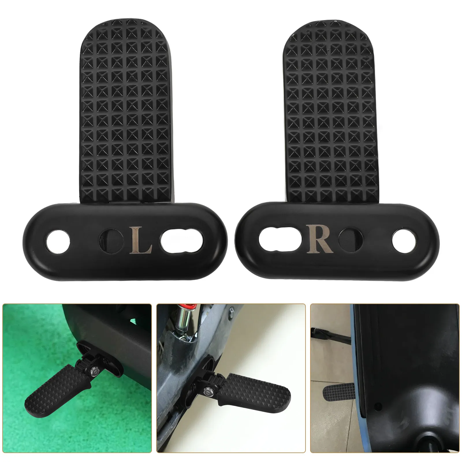 1Pair Up Down Folding Foot Pegs for Mountain Bike Electric Moped Scooter Bicycle Rear Pedal Replacement Heavy Duty Aluminum
1Pair Up Down Folding Foot Pegs for Mountain Bike Electric Moped Scooter Bicycle Rear Pedal Replacement Heavy Duty Aluminum