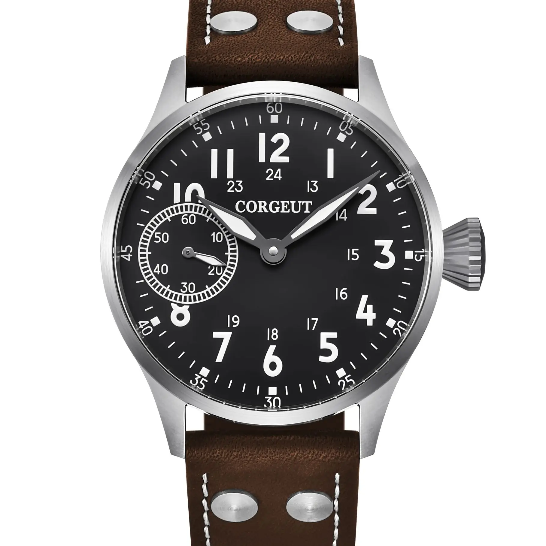 Corgeut Seagull ST3600 17 Jewelry 44mm Mechanical Watch Hand Wound Sapphire waterproof Watch Sports Leather Luxury 6497 Watch
Corgeut Seagull ST3600 17 Jewelry 44mm Mechanical Watch Hand Wound Sapphire waterproof Watch Sports Leather Luxury 6497 Watch