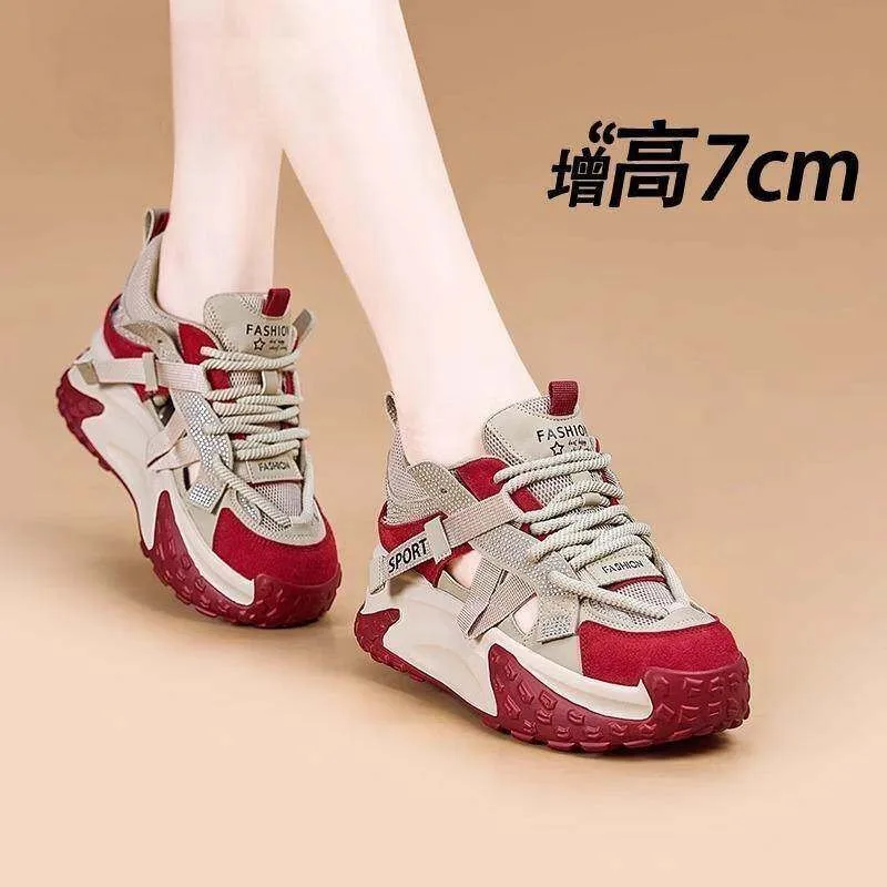 Thick-soled Lace-up Multi-color Stylish, Versatile, Comfortable, Anti-slip, Breathable Sports and Casual Women's Single Shoes
Thick-soled Lace-up Multi-color Stylish, Versatile, Comfortable, Anti-slip, Breathable Sports and Casual Women's Single Shoes