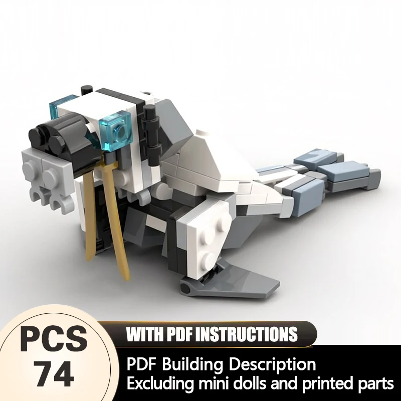 Creators Animal Series Model MOC Building Bricks Odobenidae Modular Technology Gifts Holiday Assemble Children Toys Suit
Creators Animal Series Model MOC Building Bricks Odobenidae Modular Technology Gifts Holiday Assemble Children Toys Suit