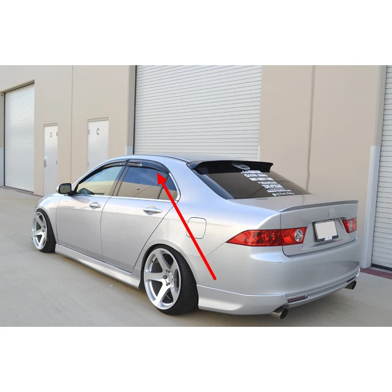 4 pieces For Honda Accord CL7 CL9 Spoiler rear window visor 4dr 2004-2008
4 pieces For Honda Accord CL7 CL9 Spoiler rear window visor 4dr 2004-2008