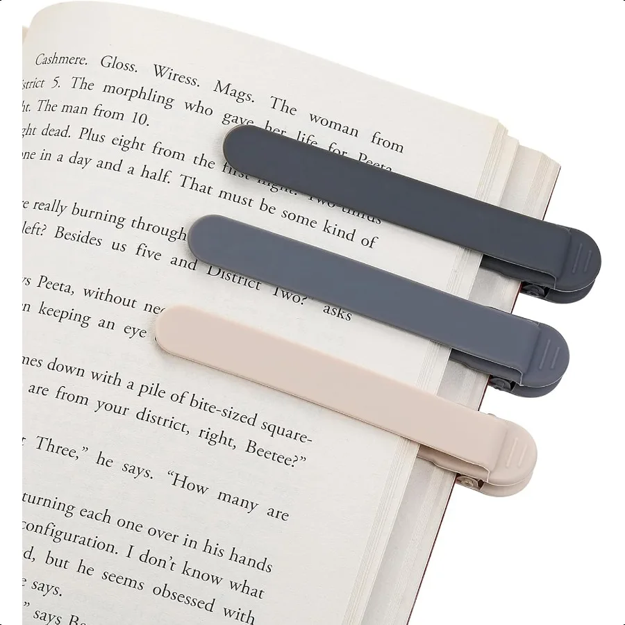 3Pcs Automatic Bookmark Silicone Smart Book Marks for Reading Women Men Cute Unique Book Markers Bookmark Clip Reading Accessor
3Pcs Automatic Bookmark Silicone Smart Book Marks for Reading Women Men Cute Unique Book Markers Bookmark Clip Reading Accessor