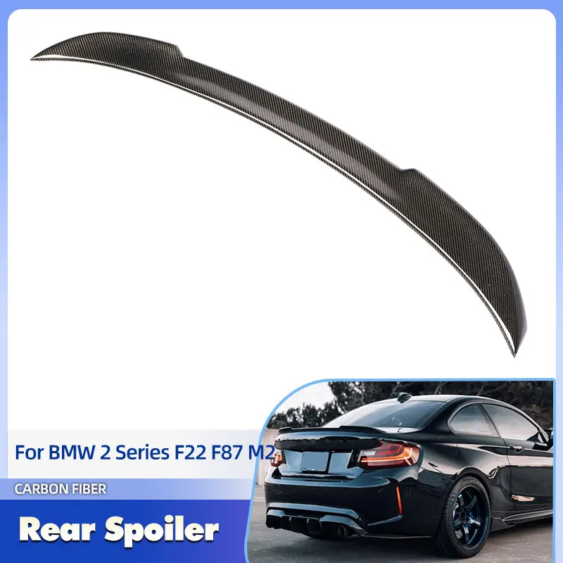Car Rear Trunk Spoiler Wings Carbon Fiber for BMW 2 Series F22 F87 M2 M Sport Coupe 2-Door 2014-2019 Rear Spoiler Boot Wing Lip
Car Rear Trunk Spoiler Wings Carbon Fiber for BMW 2 Series F22 F87 M2 M Sport Coupe 2-Door 2014-2019 Rear Spoiler Boot Wing Lip