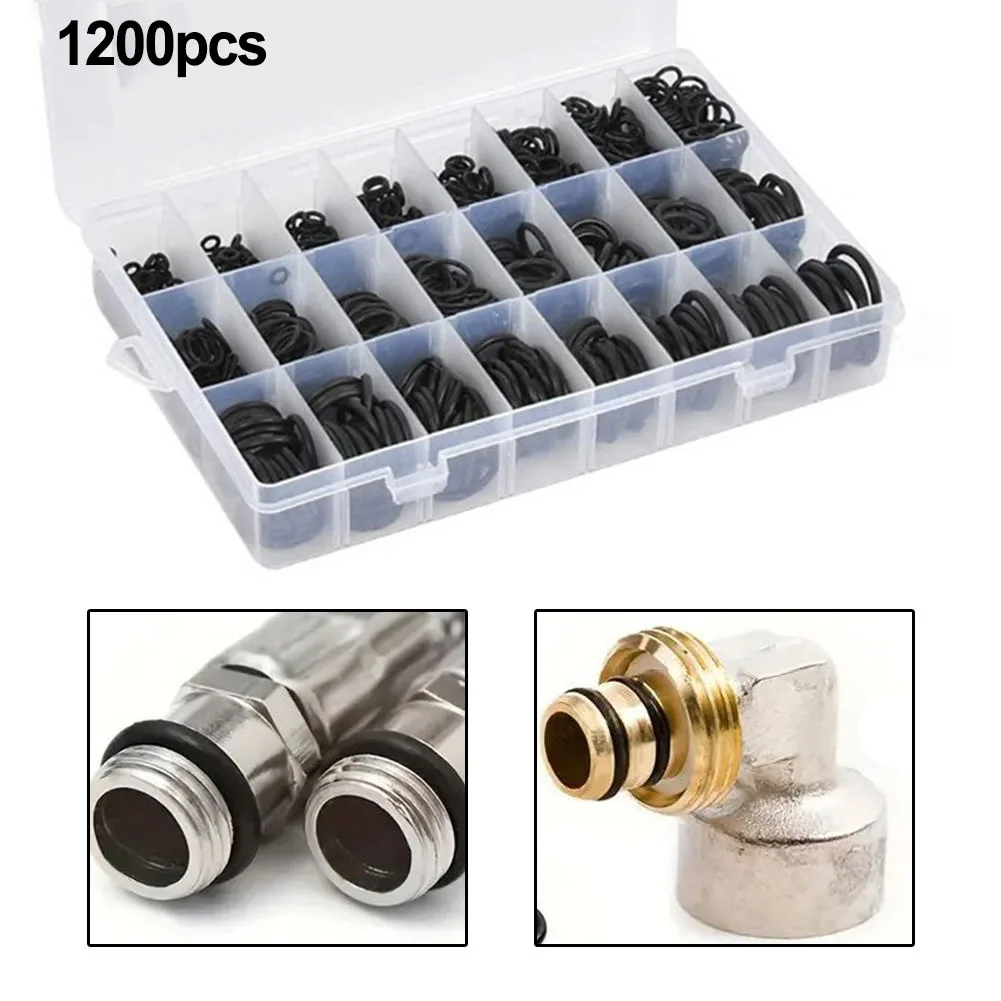 1200pcs O Ring Sealing Washer Rubber O-Ring Assortment Kit For Plumbing Automotive Repair Hardware And Automotive Accessories
1200pcs O Ring Sealing Washer Rubber O-Ring Assortment Kit For Plumbing Automotive Repair Hardware And Automotive Accessories