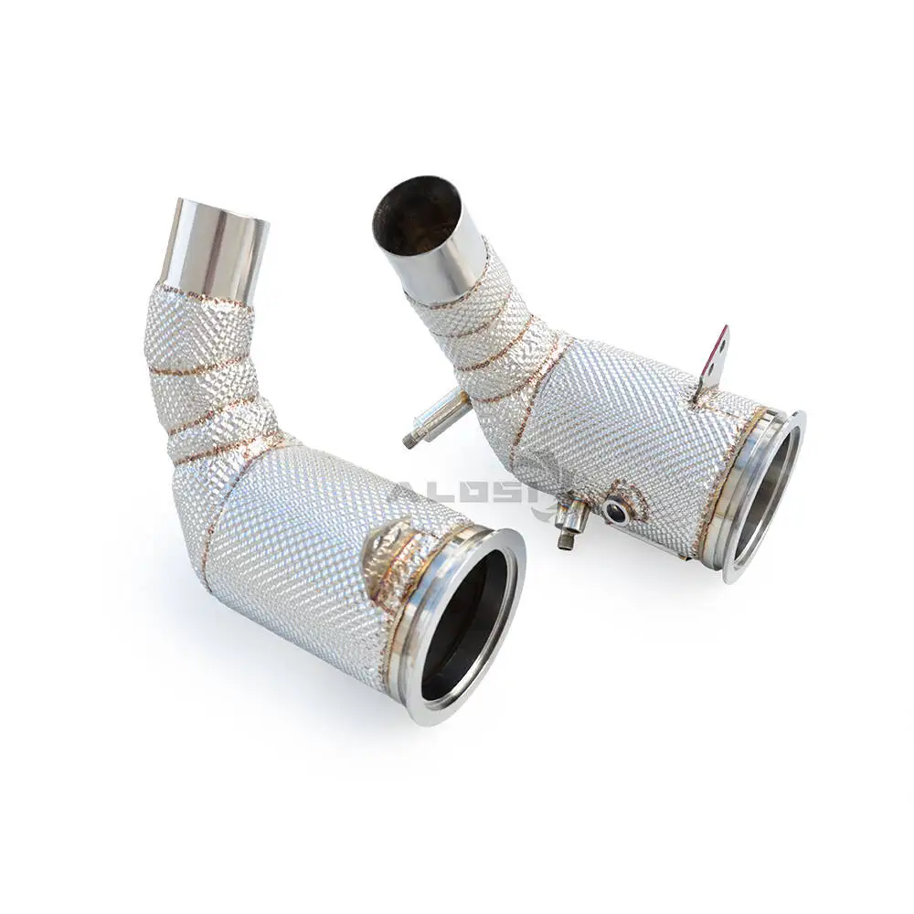 Suitable for Porsche 911 3.0T (992.1) 2019-2023 stainless steel high performance downpipe with insulation layer
Suitable for Porsche 911 3.0T (992.1) 2019-2023 stainless steel high performance downpipe with insulation layer