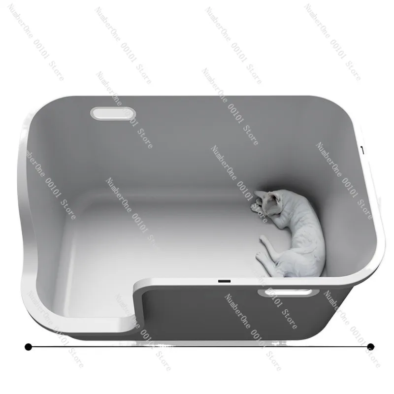 Corridor-style Cat Litter Box, Fully Enclosed, Extra-large Anti-splash, Deodorizing Flip Lid Raised Cat Toilet
Corridor-style Cat Litter Box, Fully Enclosed, Extra-large Anti-splash, Deodorizing Flip Lid Raised Cat Toilet
